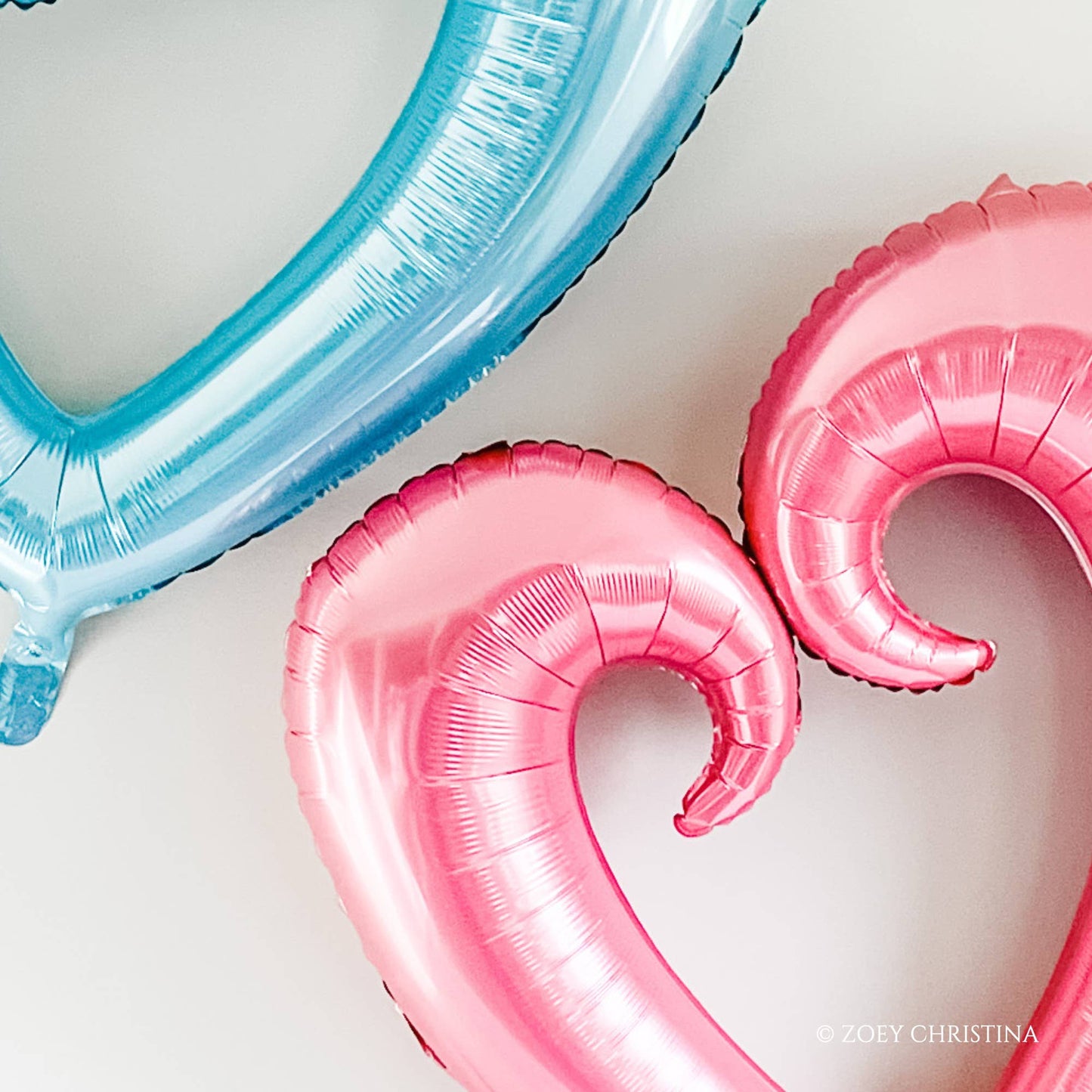 Jumbo Open Heart Shaped Balloon: Pink