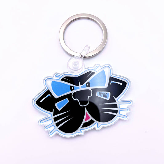 Carolina Panthers Football Sticker, Keychain & Patch NFL: Keychain